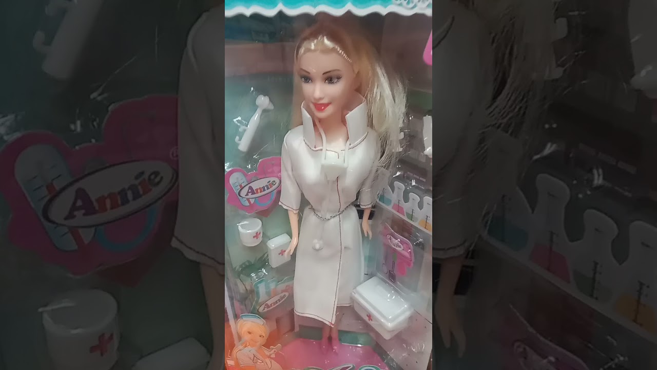 Barbie doll light music // musical light toy set // battery operated toy