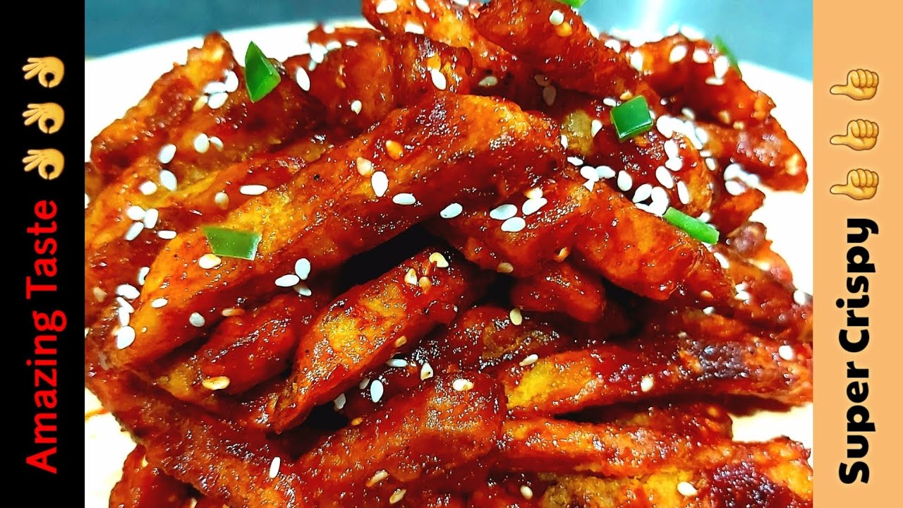 Crispy Honey Chilli Potato | Crispy chilli  potato | How to make at home | Chef Tamang Recipe 👌👌