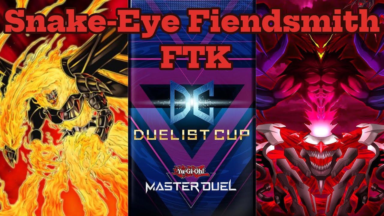FTK! Reaching DUELIST CUP Lvl Max with Snake-Eye Fiendsmith FTK [ March 2025]