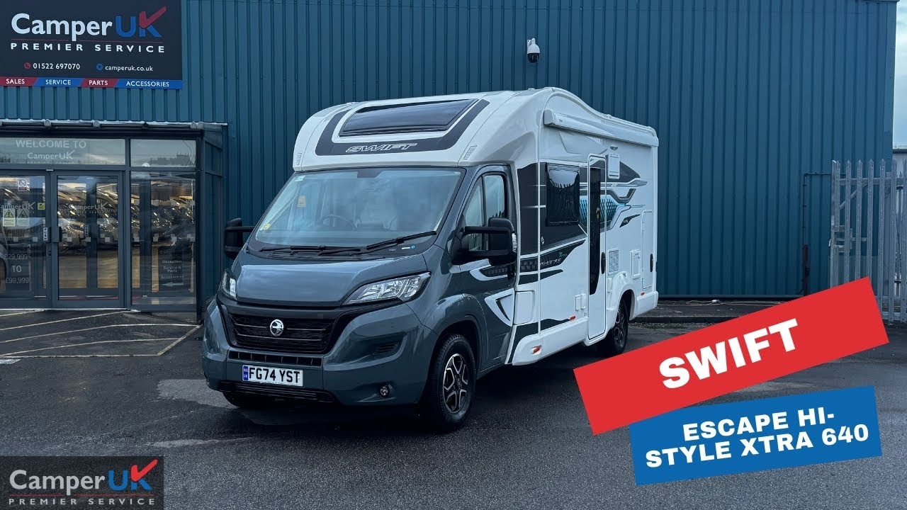 2024 Swift ESCAPE HI-STYLE XTRA 640 - For Sale at Camper UK