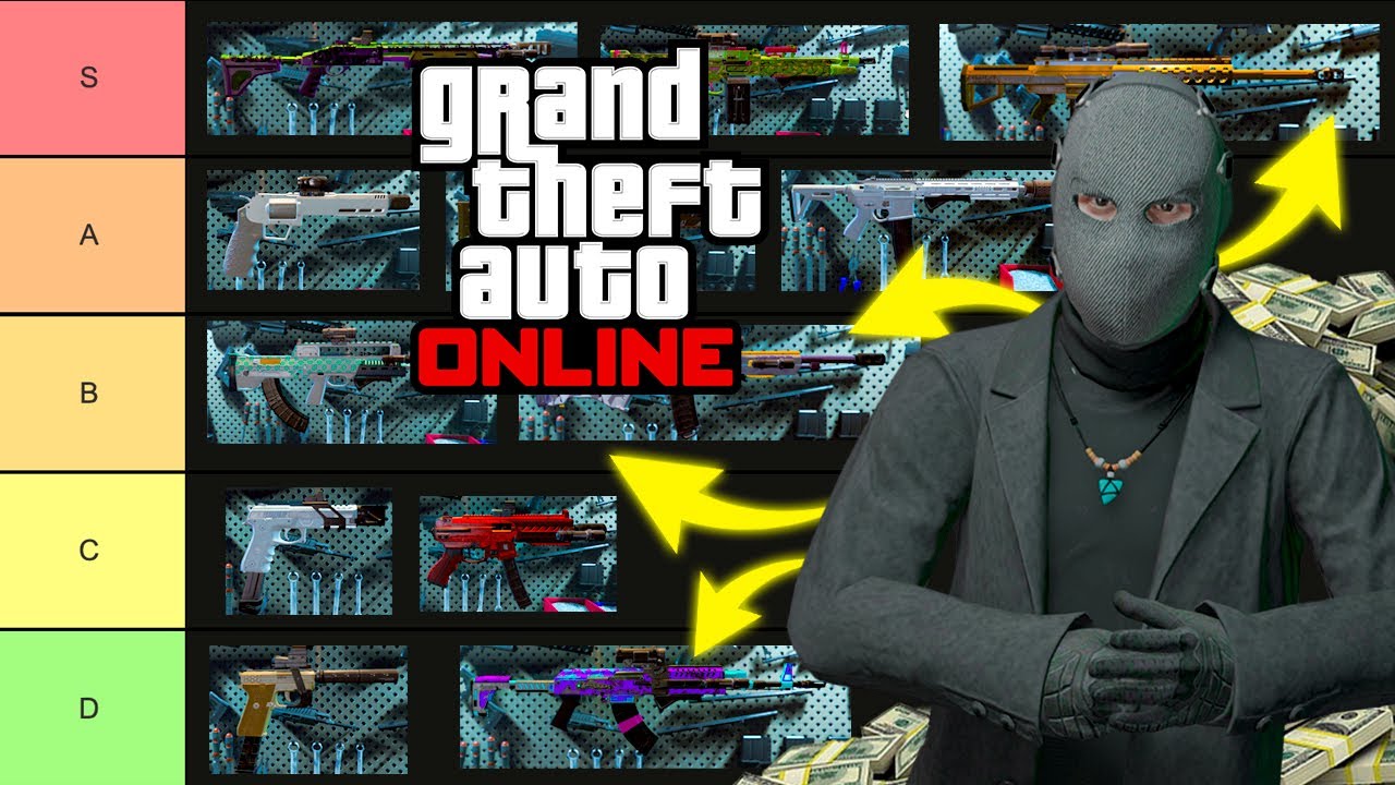 TOP de LAS MEJORES ARMAS y MUNICIONES MEJORADAS a MK2 en GTA 5 ONLIINE?