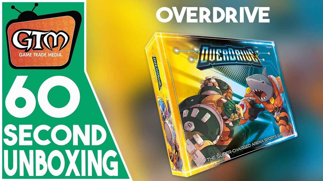 Overdrive by Mantic Games  | Game Trade Minute | (A 60 Second #Tabletopgaming Snapshot)