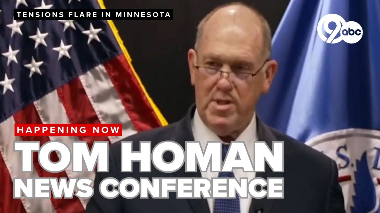 LIVE: Tom Homan News Conference