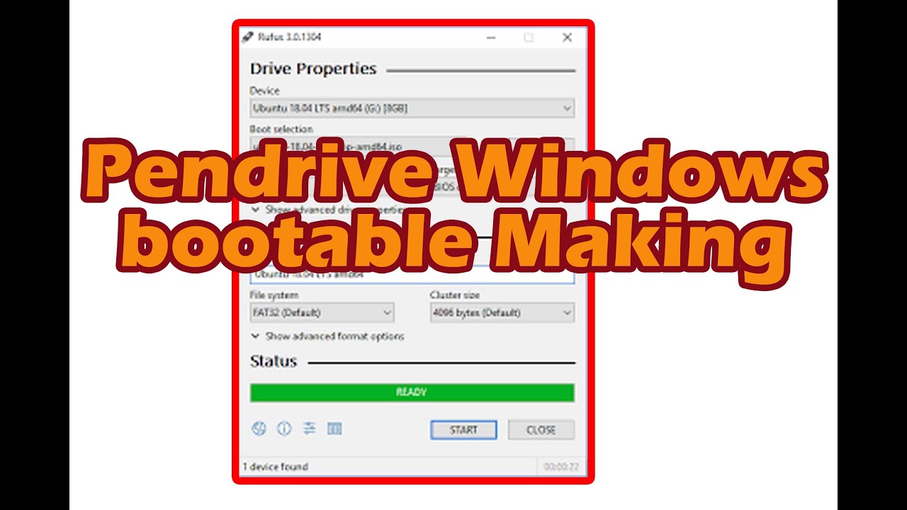 How To Make  Bootable  Windows USB..