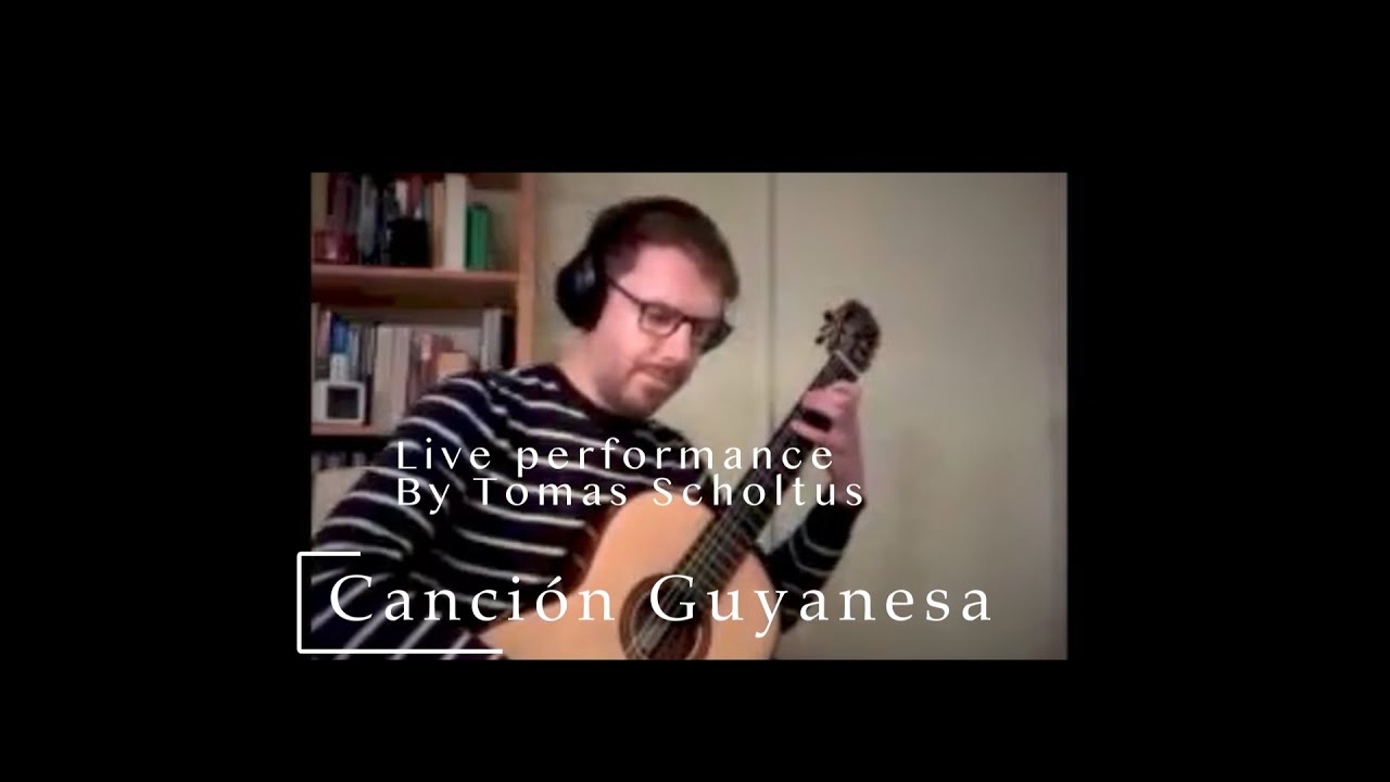 Alfonso Montes - Canción Guyanesa (Live performance)