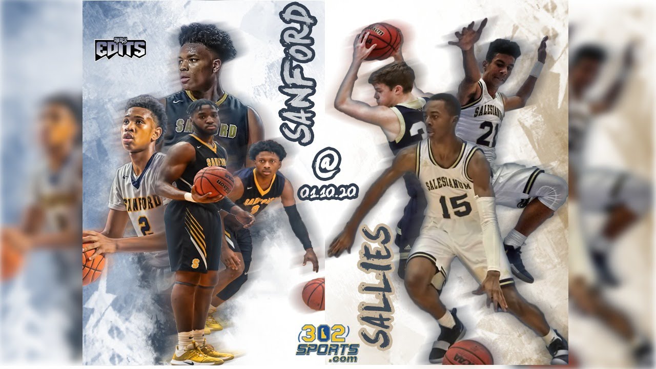 Sanford vs Salesianum Boys Basketball LIVE from Salesianum