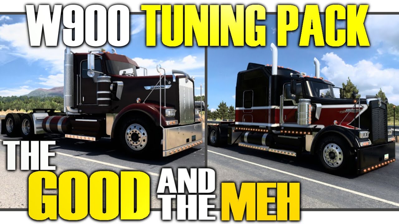 Тюнинг-пак W900 стоит того? American Truck Simulator