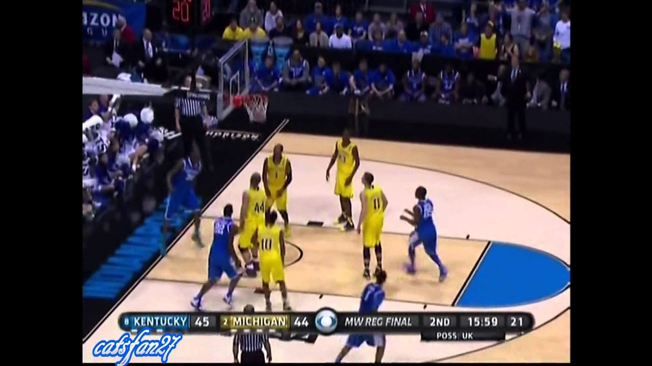 Kentucky vs Michigan Elite Eight 3/30/14
