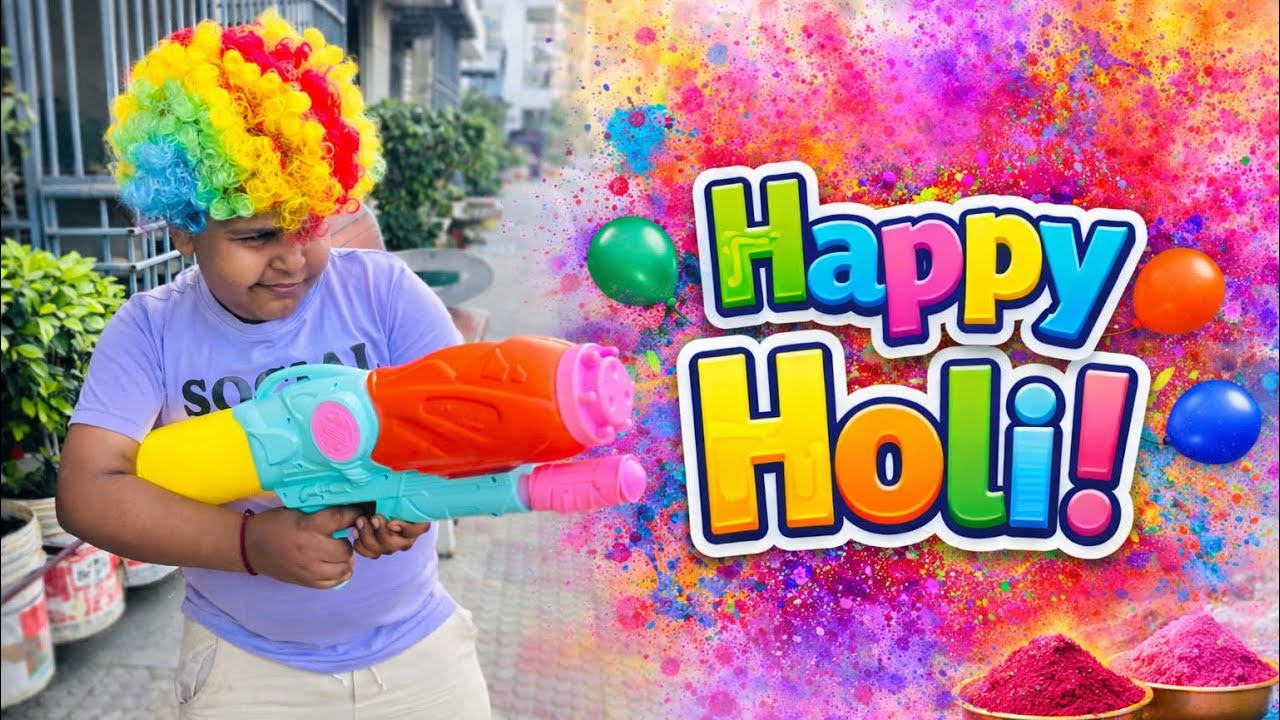 Happyyy holiii🎨🎨🎨 Rang hi rang 