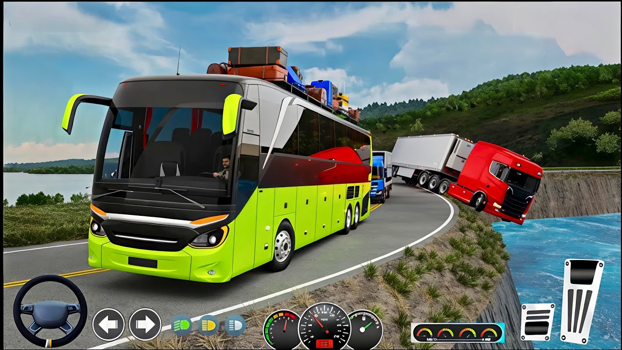 Bus simulator #games #gaming #trending 
