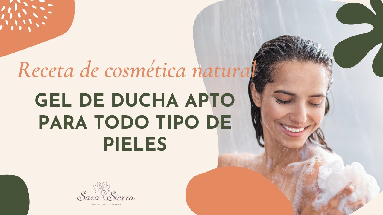 Cómo preparar GEL DE DUCHA 👉🏽 3 texturas diferentes 🌸 RECETA COSMÉTICA NATURAL 🌸