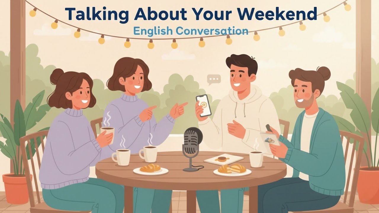How to Talk About Your Weekend in English | Past Tense Practice