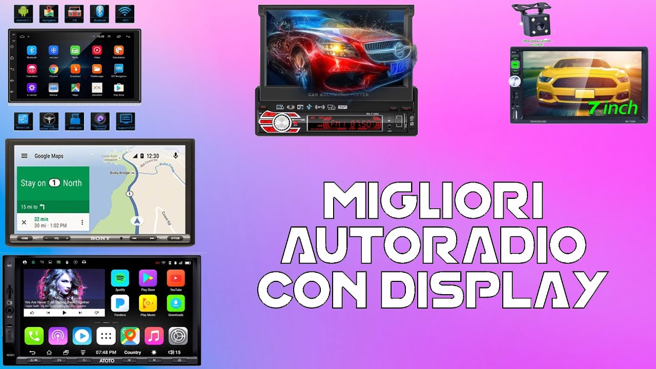 MIGLIORI AUTORADIO CON DISPLAY MAGGIO 2021 AMAZON