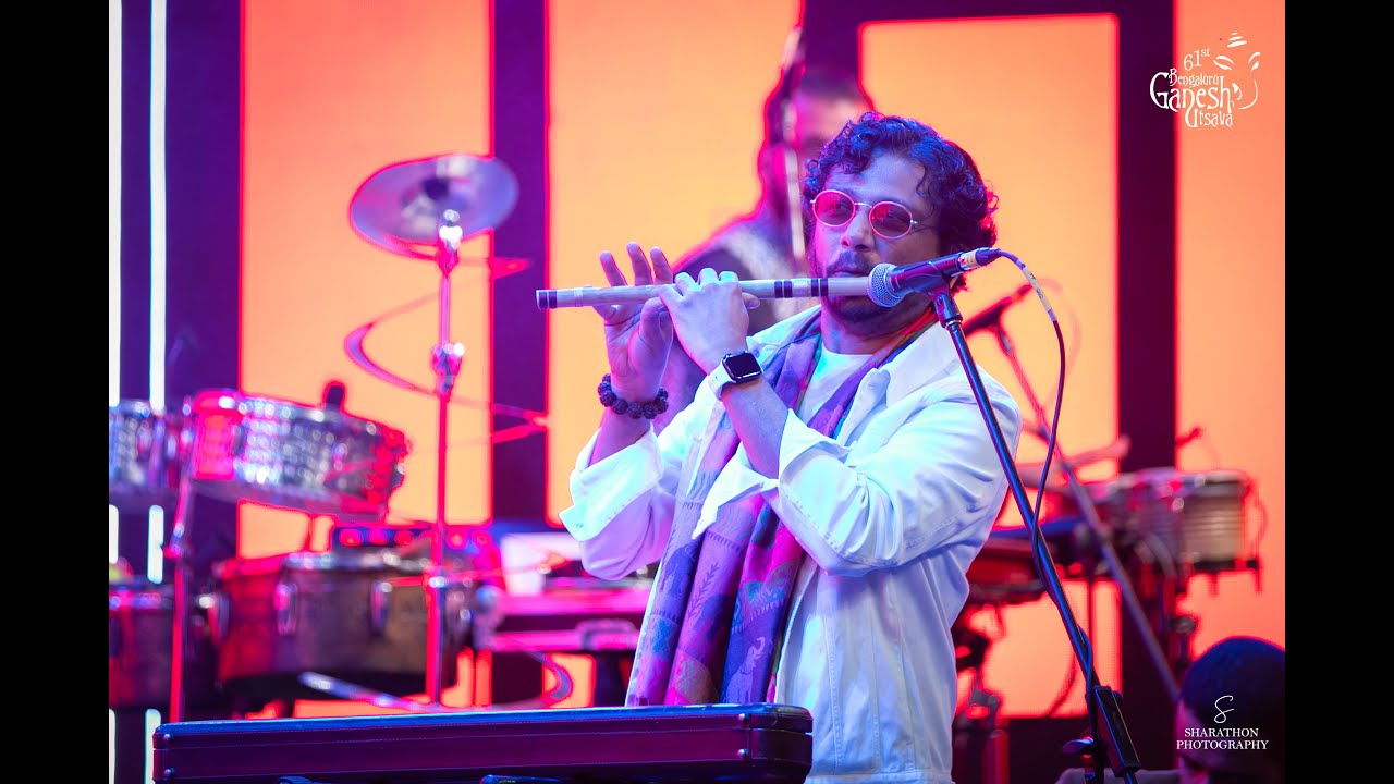 ROOP TERA MASTANA | Aradhana | Ashwin Srinivasan | Flute Recital l 61st Bengaluru Ganesh Utsava 2023