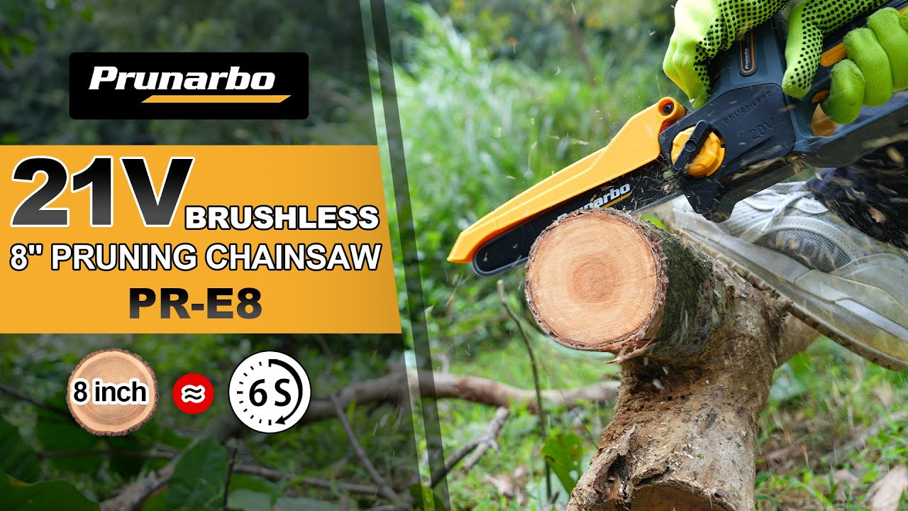 🪚⚡️Meet Prunarbo New Product E8 Electric Chainsaw&ndash;Small Saw, Big Power!#prunarbo#tools#nature#garden