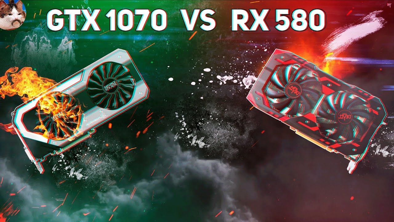 GTX 1070 vs RX 580 8GB | Stock / OC | 11 Games