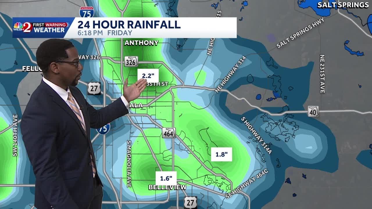 Hot Workweek Finish Spawns Strong Storms in Central Florida - Arnold Palmer Forecast March 6th