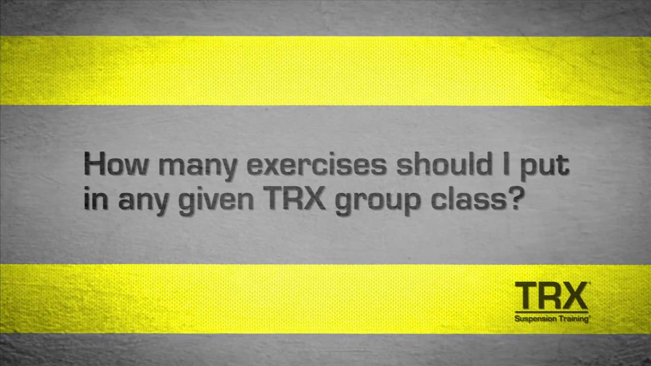 Ask The Trainer: TRX® For Group Training