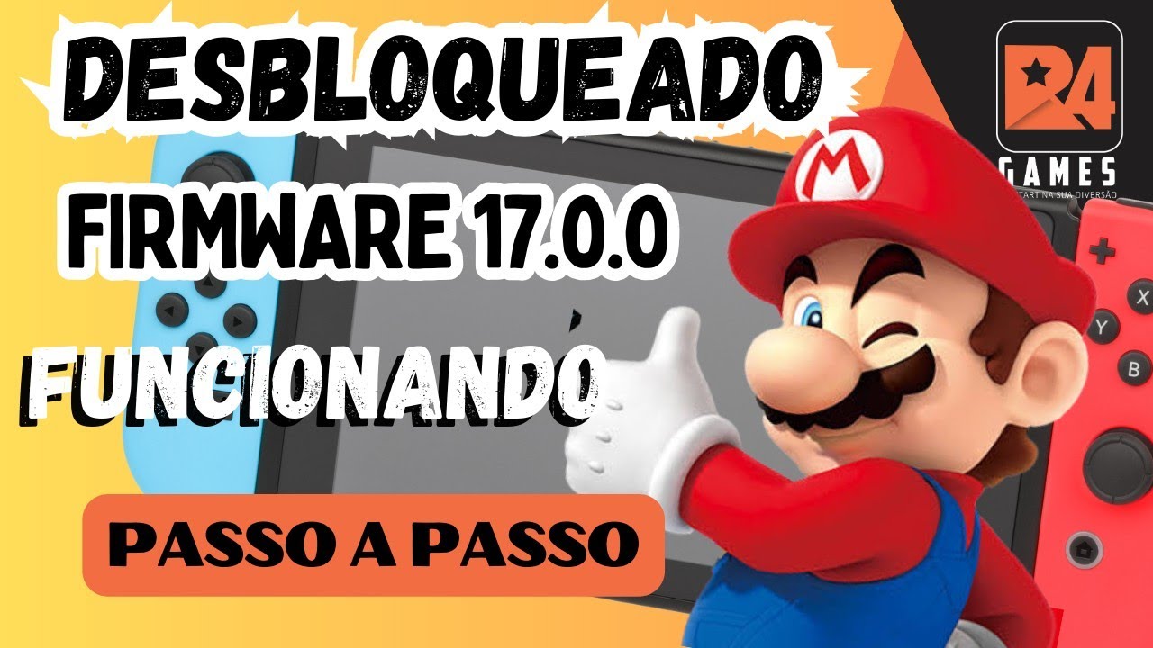 PROVISÓRIO NINTENDO SWITCH NA FW 17.0  | ATMOSPHERE 17.0 | NINTENDO SWITCH DESBLOQUEADO FW 17.0