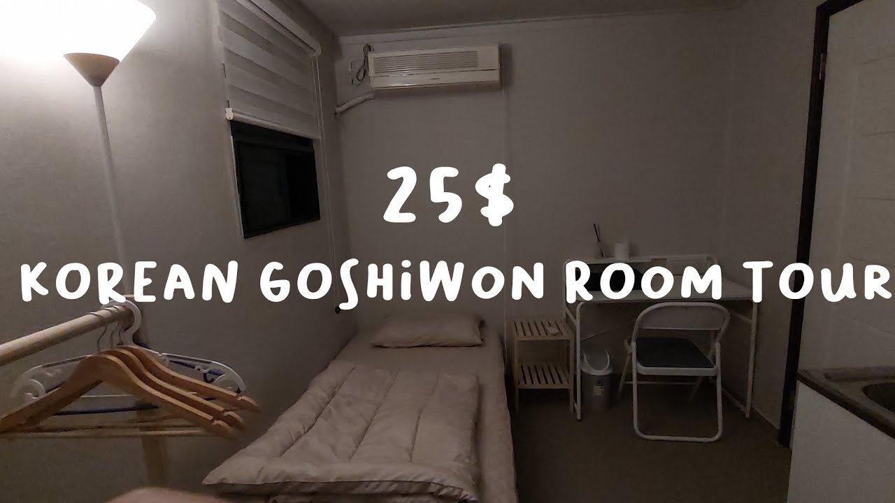 seoul goshiwon tour  | korean goshiwon room tour | apartment hunting seoul | korean apartment