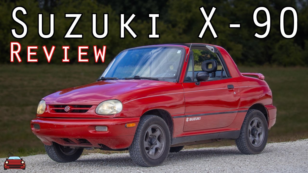 1996 Suzuki X-90 Review - The Quirkiest SUV of the ’90s?