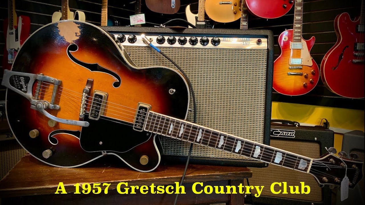 A 1957 Gretsch Country Club