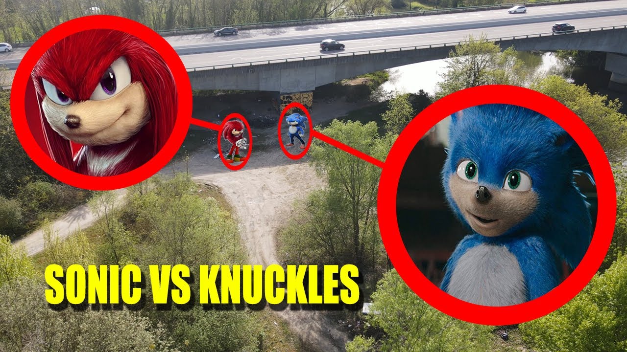 J'AI TROUVÉ SONIC ET KNUCKLES DANS LA VRAIE VIE !! (SONIC VS KNUCKLES)
