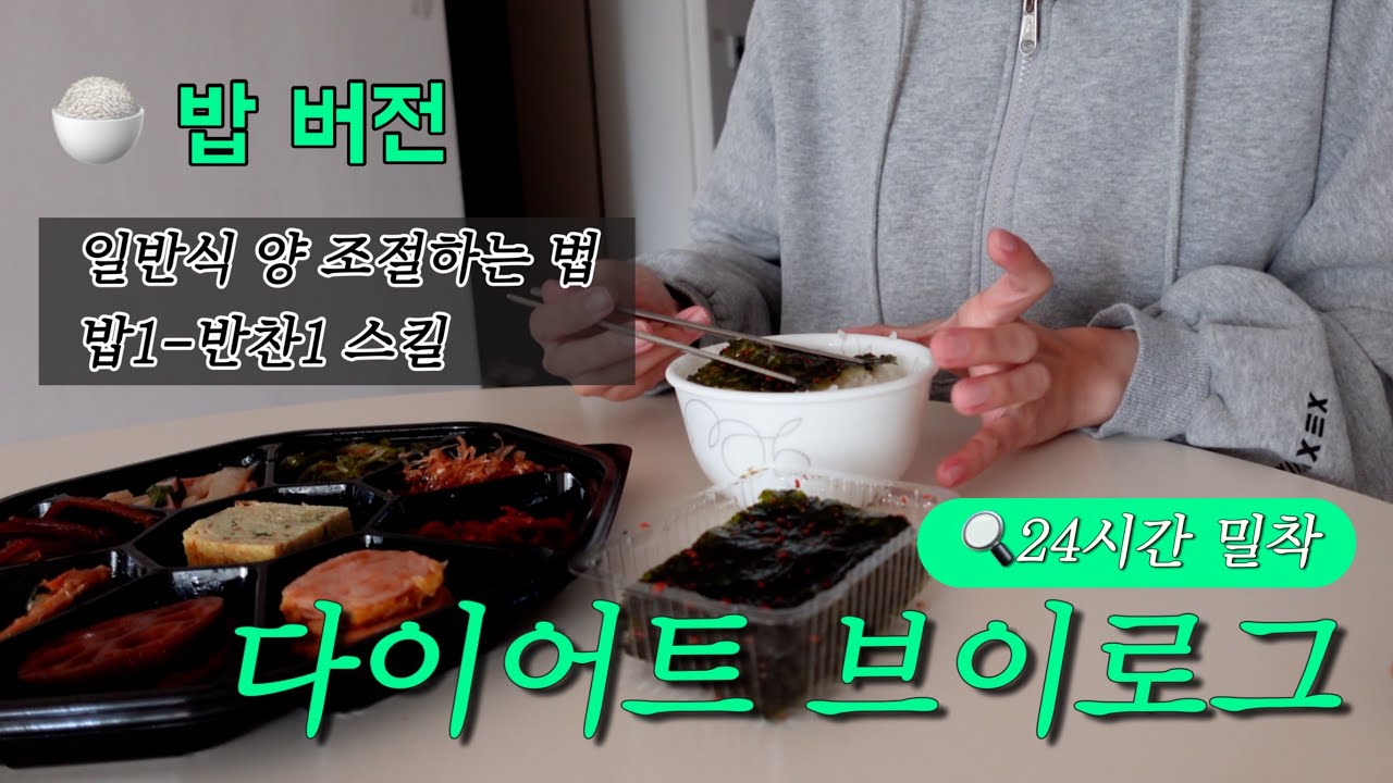 (166cm 49kg) 세 끼 모두 밥 먹고 감량하기 | 밥 양조절 쉽게 하는 법 | 밥, 간식, 물, 산책, 운동, 잠 (with 노션 다이어트 템플릿)