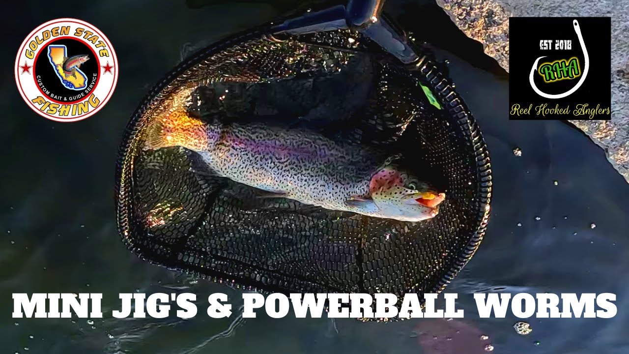 Using Mini Jig's And PowerBall Worms For Stocked Trout