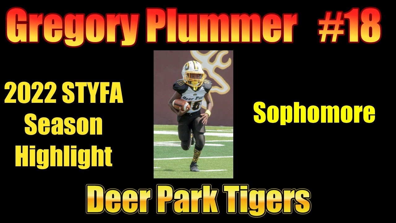 2022 STYFA Highlights - Gregory Plummer  #18   Sophomore   DP Tigers