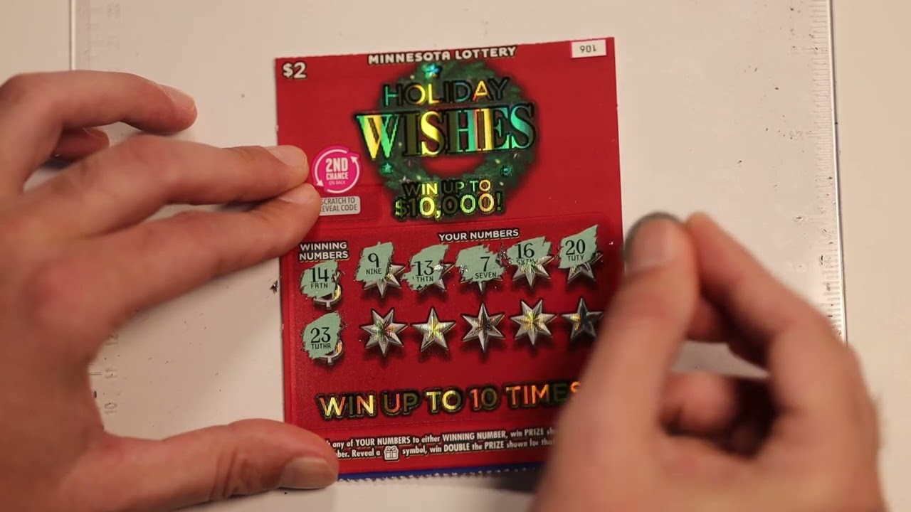 5 $2 Holiday Wishes Scratch-Offs