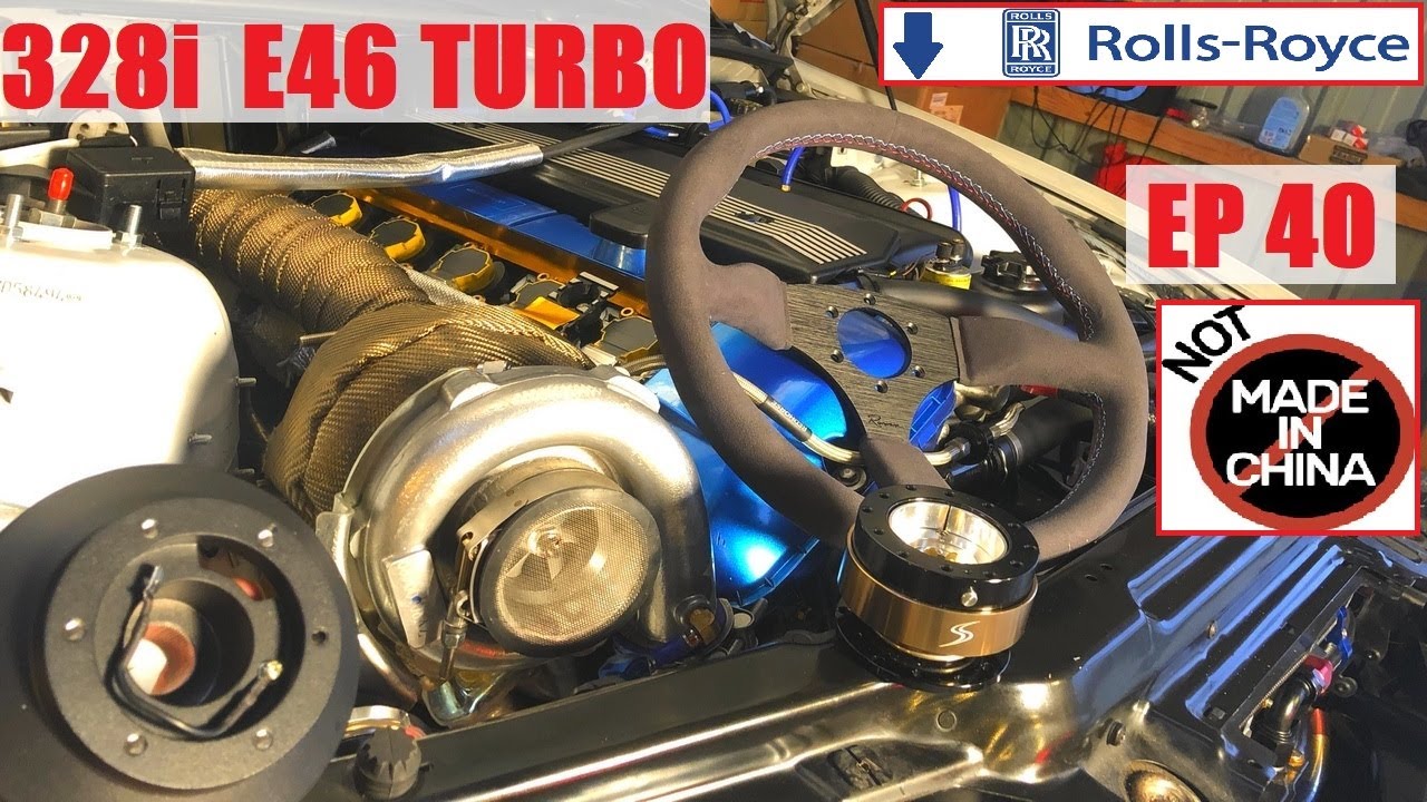 LA 328 E46 TURBO PASSE EN MODE RACE :  Renown 130R Snap-off Moyeu de Volant DriftShop !