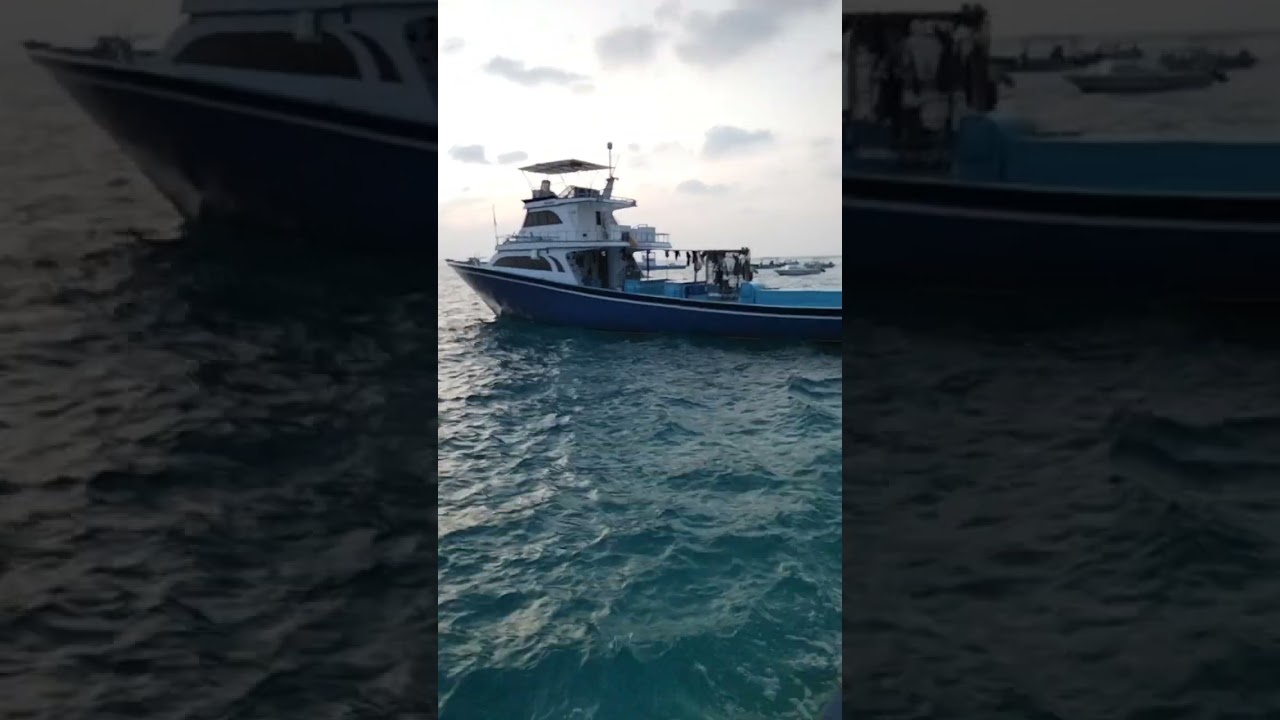 مالدیپ صبح کا خوبصورت منظر 