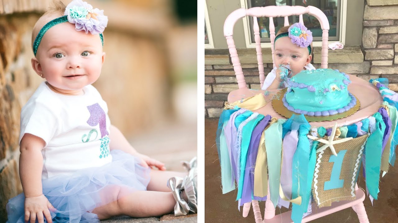 BABY'S FIRST BIRTHDAY PARTY!|MERMAID THEME || DAILY VLOG