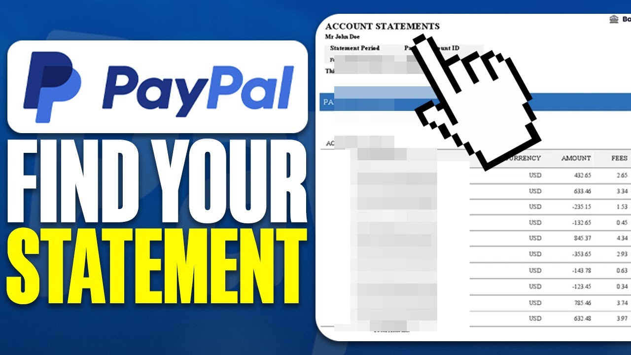 How To Find Your PayPal Statement (2025)