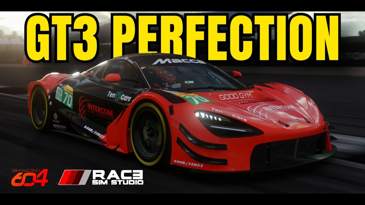 За рулём McLaren 720S GT3 EVO RSS на трассе Сильверстоун &ndash; превосходство в классе GT3 в Assetto C...