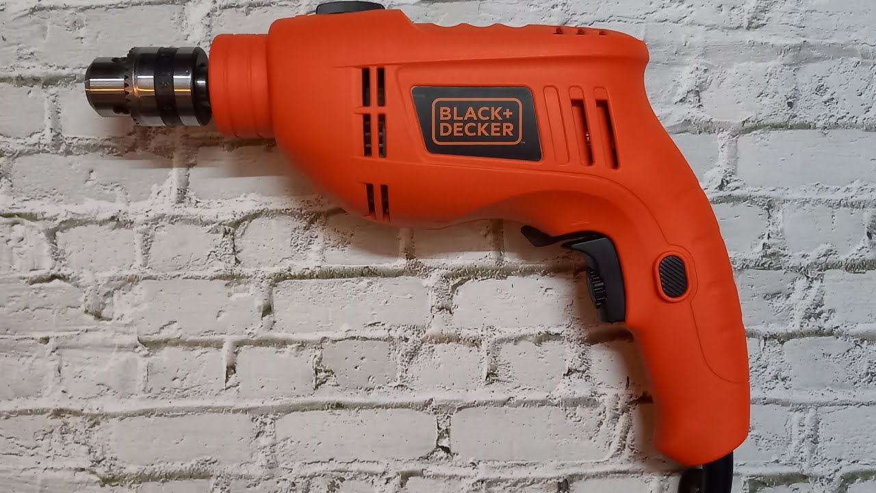 Unboxing Black+Decker TB555 550w 10mm Variable Speed Reversible Hammer Drill