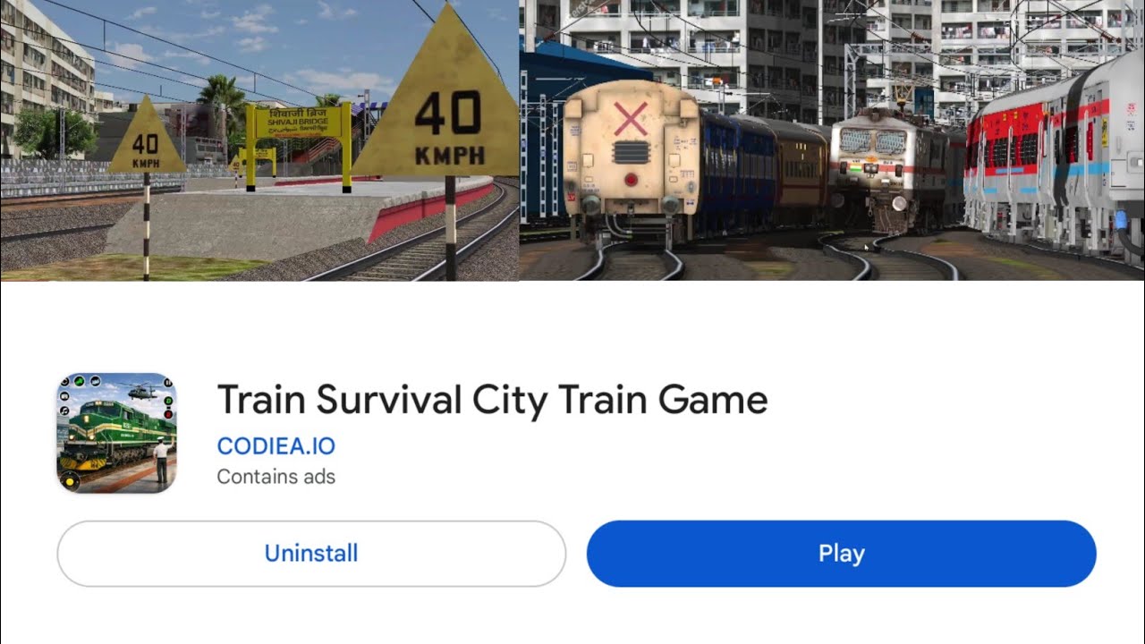 New Indian Train Simulator Game 😱 | Play Store Review 🔥 | Realistic Train Gameplay 🇮🇳🚆