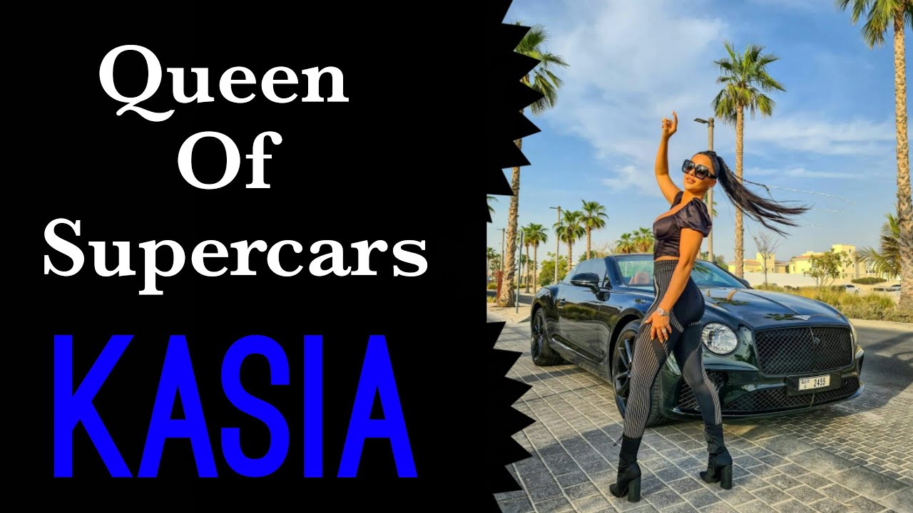 Queen Of Supercars 2021 Bentley GTC Driving | Kasia Reviews Dubai