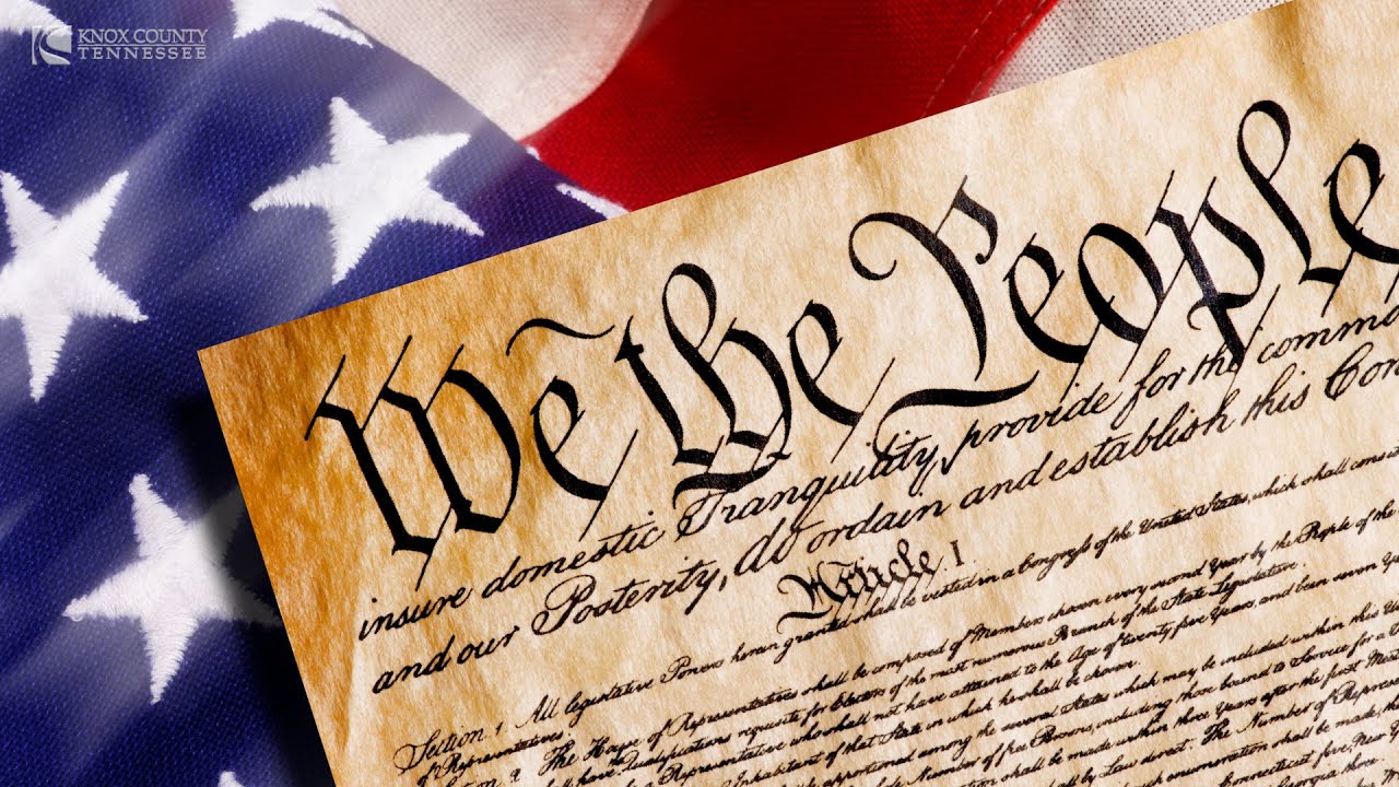 Mayor Jacobs speaks on the importance of Constitution Day