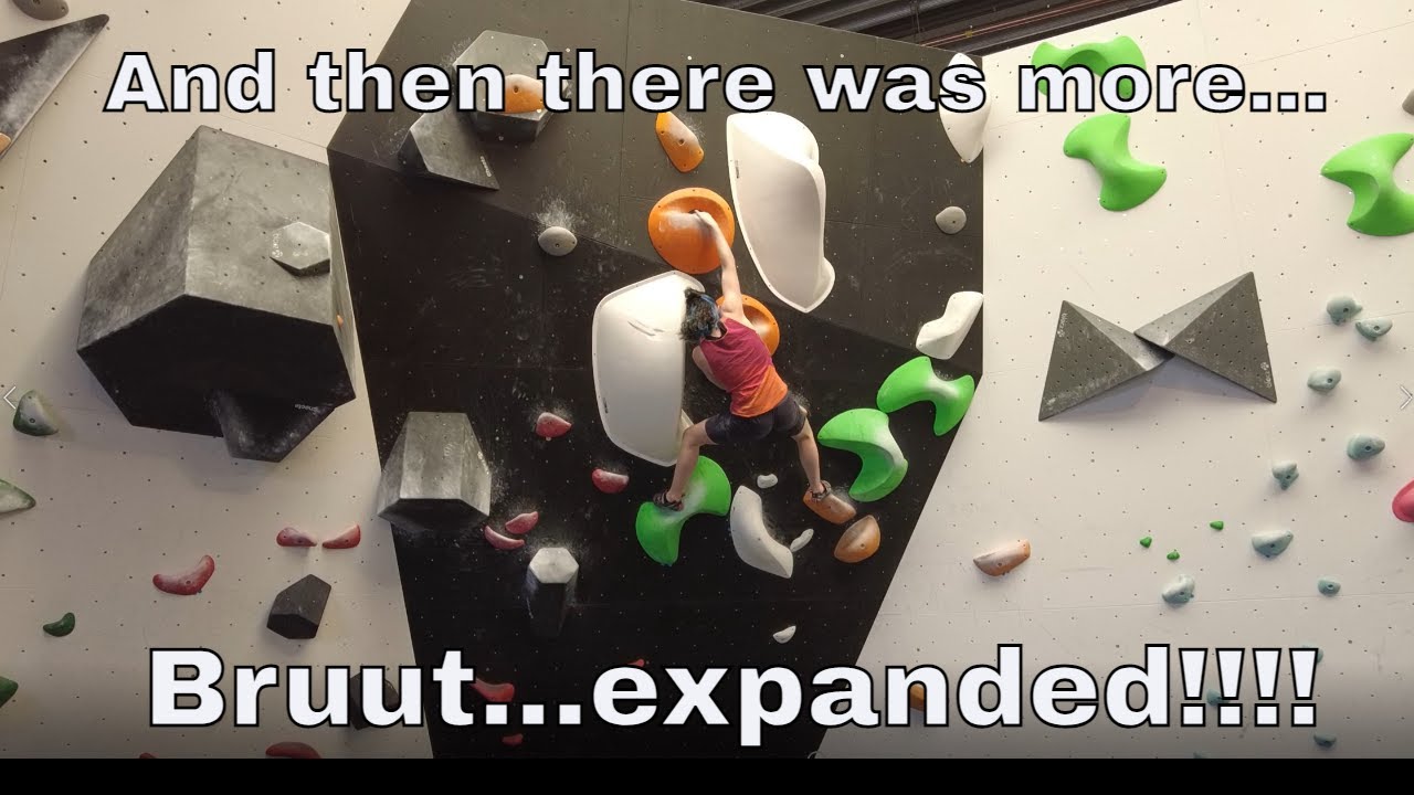 Bouldering at the Expanded Section of bouldergym Bruut Breda #82!