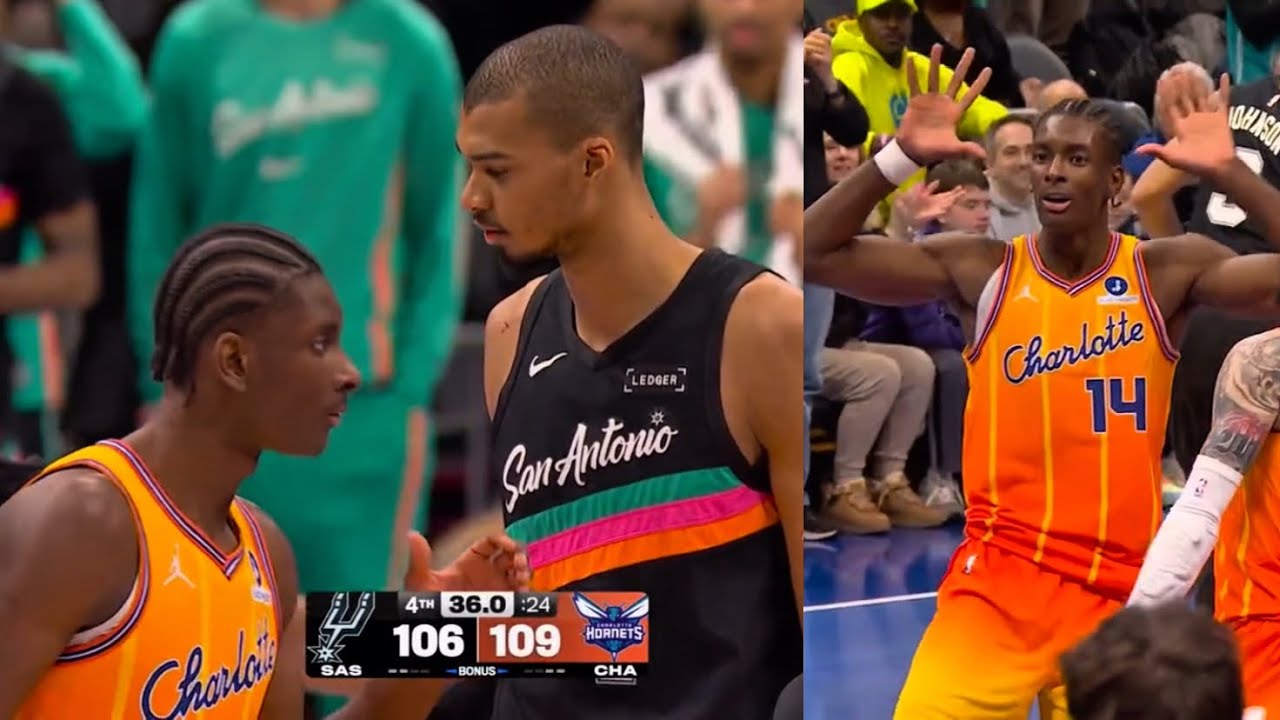 Moussa Diabate DOMINATED Victor Wembanyama All Game 💀