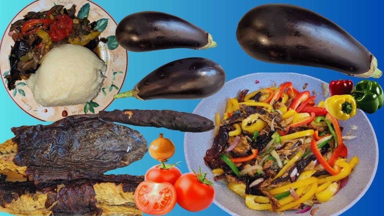 Cuisine🍽️Congolaise : NZOMBO NA AUBERGINE whouuu Quelle mélange magique👏🎀🎉