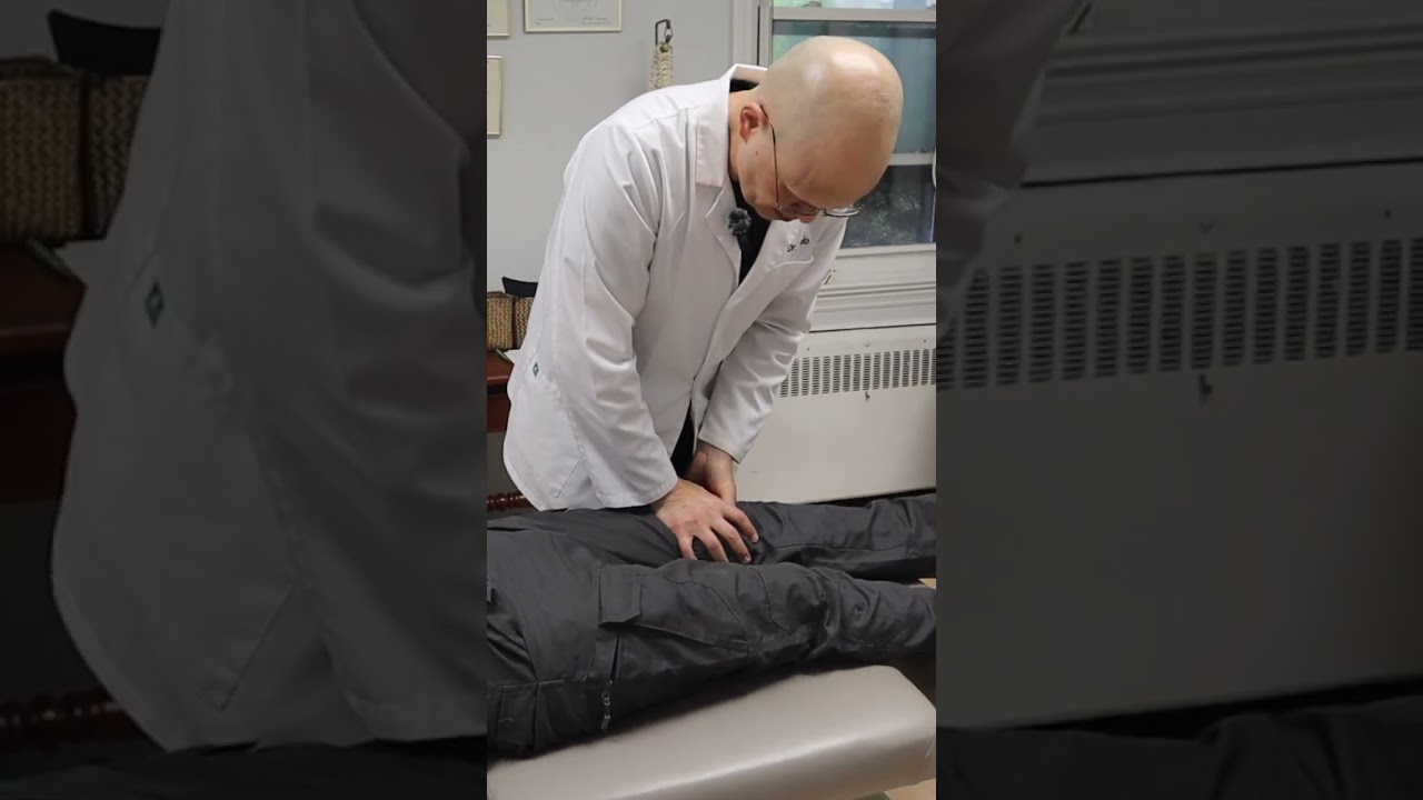 Chiropractic KNEE Assessment and Adjustment for KNEE Pain | New Jersey Chiropractor
