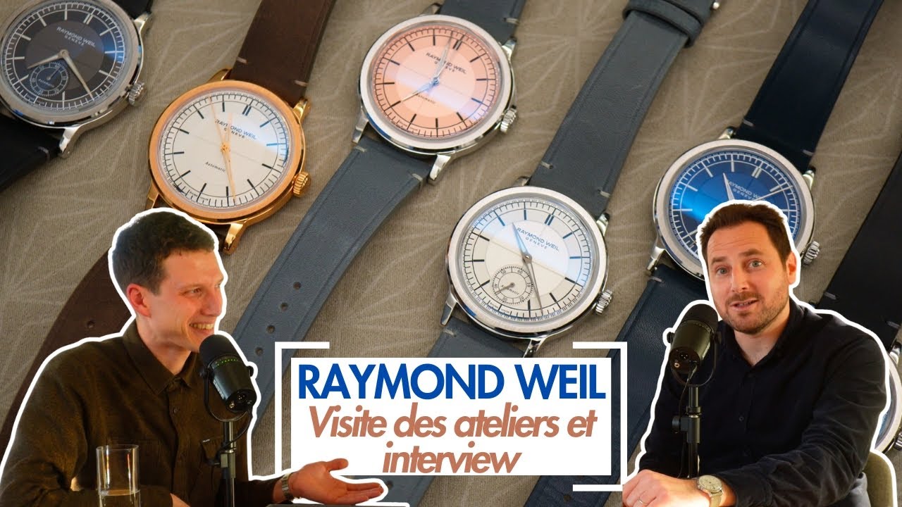 #RENCONTRE - Jérémie Bernheim, directeur marketing Raymond Weil, et visite des ateliers !