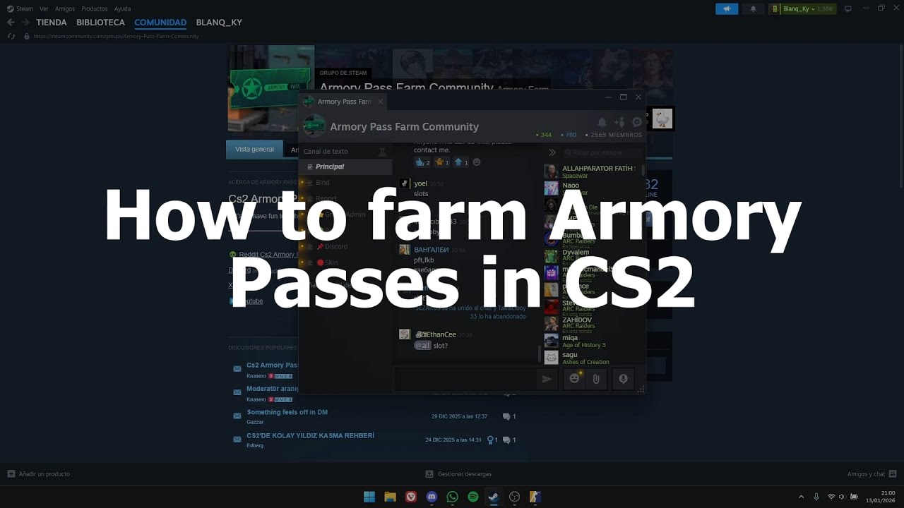 How to farm the CS2 Armory Pass