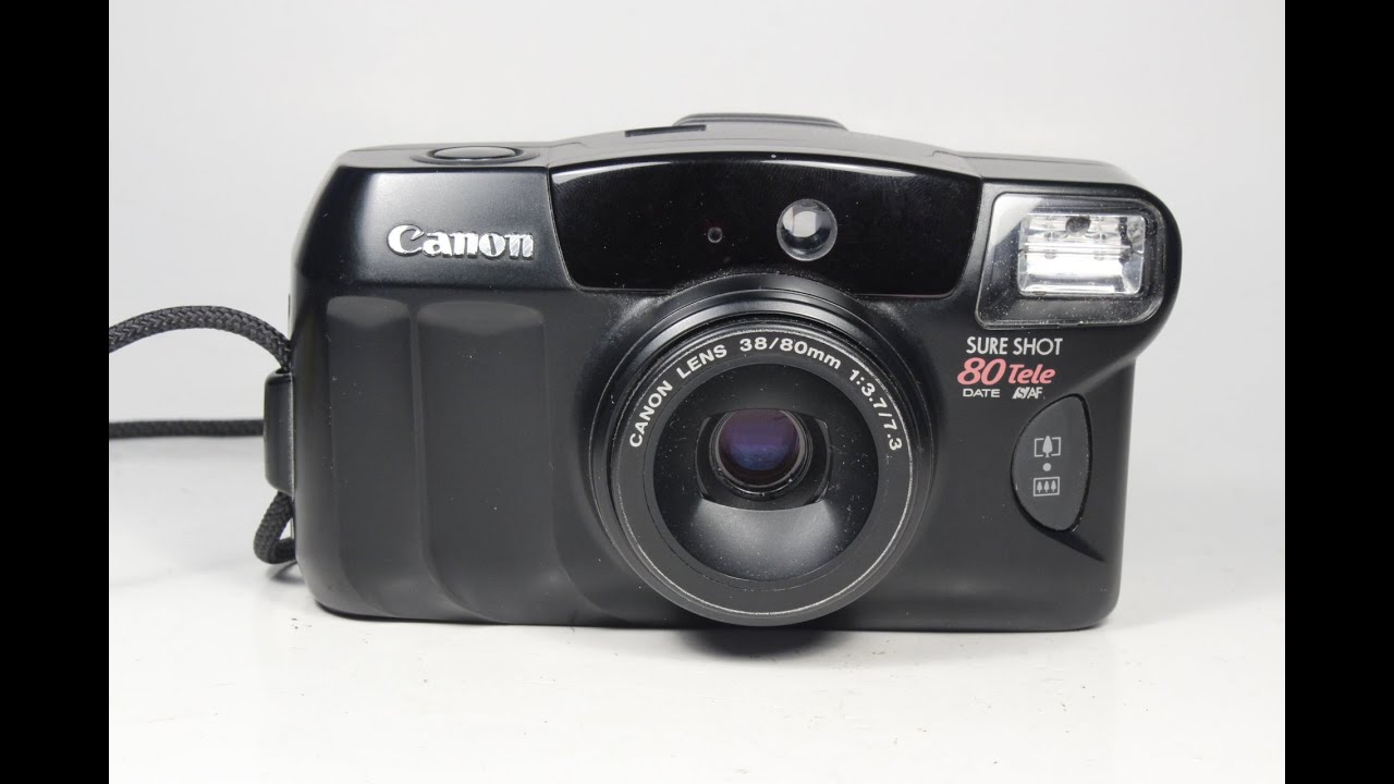 Canon Sure Shot 80 Tele DATE 35mm film camera