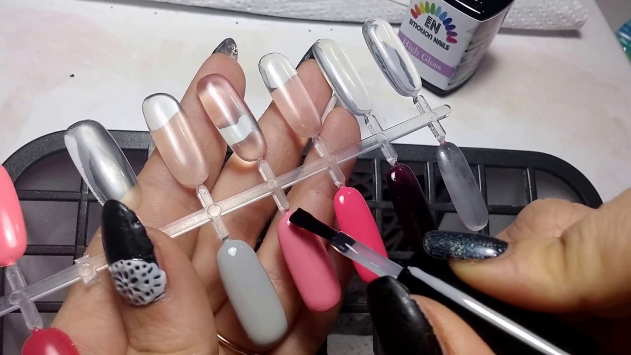 Lucido Finish senza dispersione High gloss emotion nails