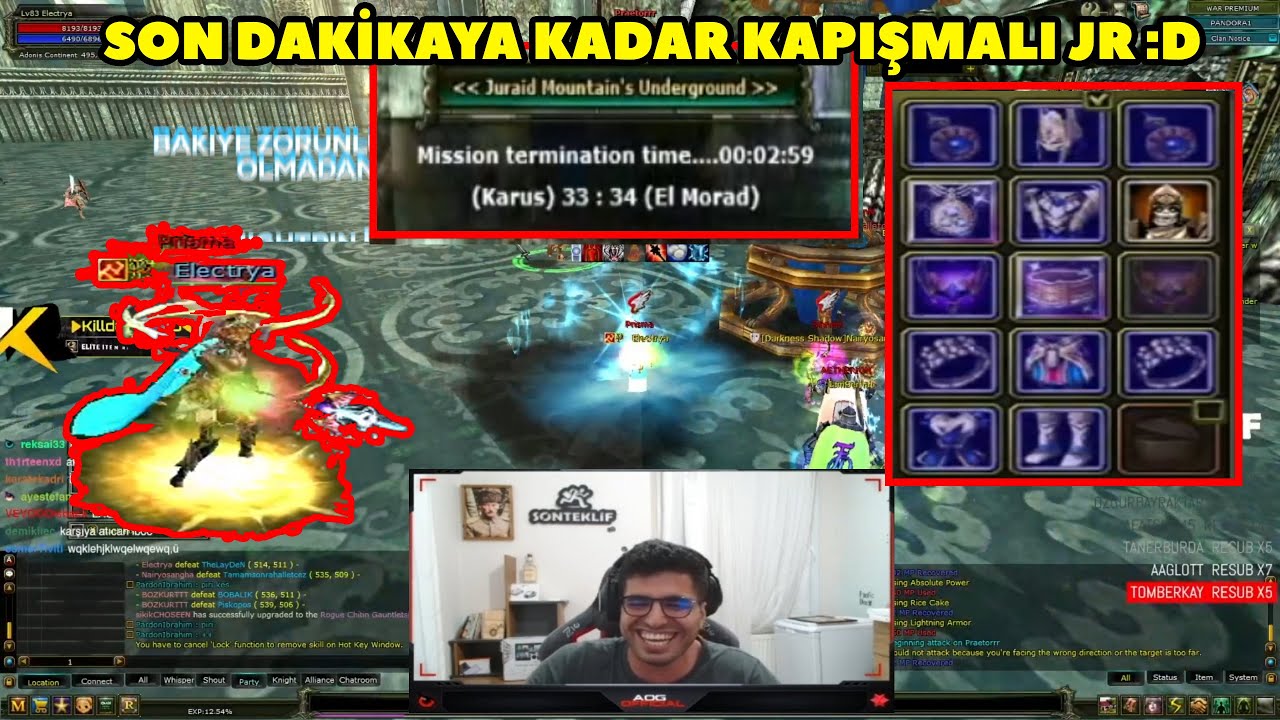AOGofficial - (Pandora) Serverinde Full İtemli LR Mage ile JR'ye Girip PK Kalıyor :D ! Knight Online