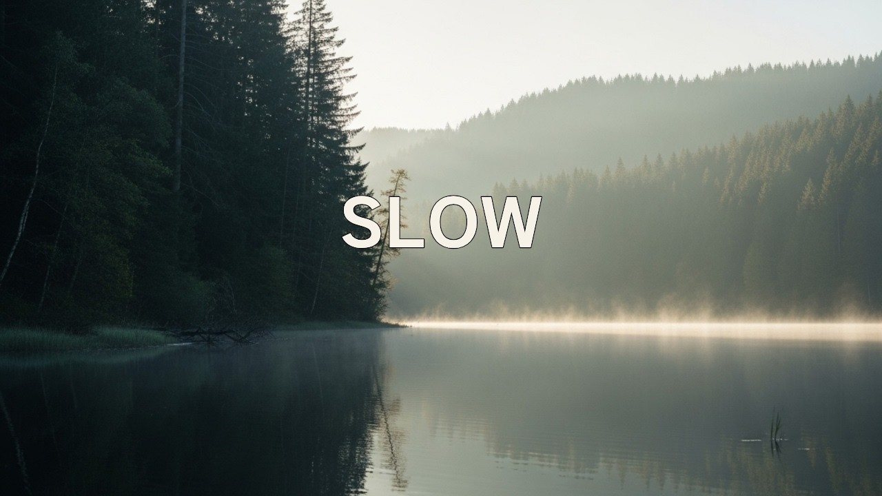 🌿 SLOW – 30분 마음을 천천히 내려놓는 고요한 음악